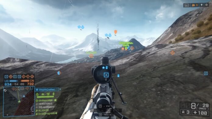 Battlefield 4 Altai Range - Multiplayer Map