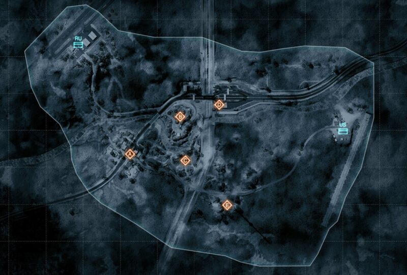 Battlefield 4 Caspian Border layout