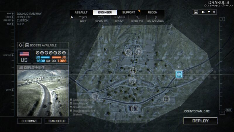 Battlefield 4 Golmud Railway layout