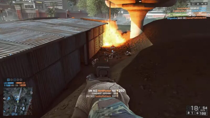 Battlefield 4 Lumphini Garden screenshots