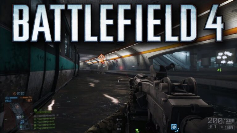 Battlefield 4 Operation Metro - Multiplayer Map