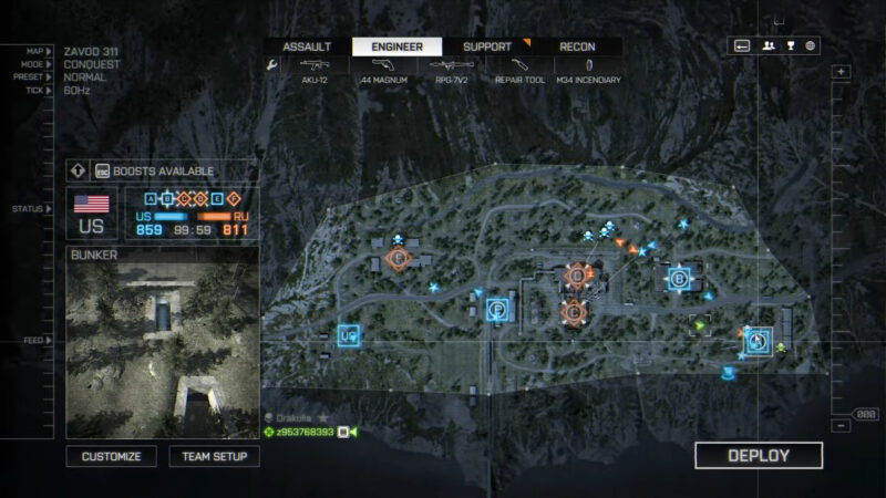 Battlefield 4 Zavod 311 layout