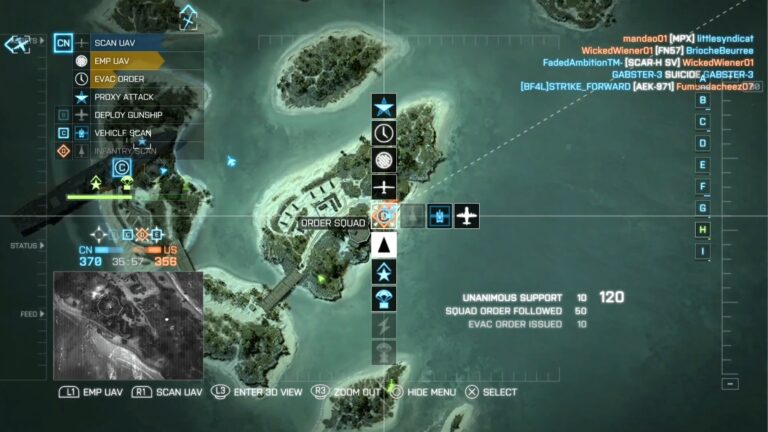 Battlefield4 - Commander Feature